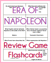 Napoleonic Era Game Cards for Test Preparation