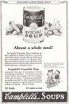 Vintage Campbell's Soup Company Ad