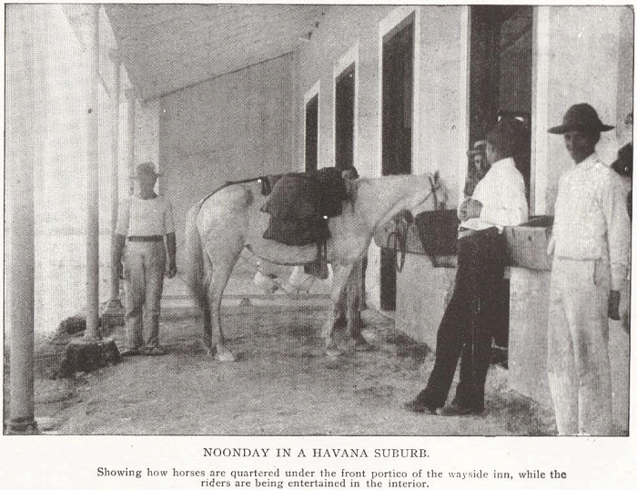 Noonday in a Havana Suburb, Cuba, 1898