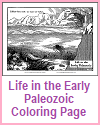 Life in the Early Paleozoic Coloring Page