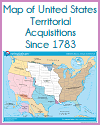 Map of U.S. Territorial Acquisitions Since 1783