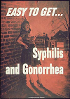 Syphilis and Gonorrhea U.S. Army Poster