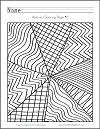 Abstract Coloring Page #5