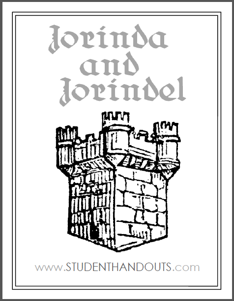 Jorinda and Jorindel eBook with Worksheets - Free to print fairy tale unit (PDF files).