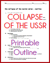 Collapse of the USSR Outline