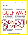 Gulf War Reading with Questions