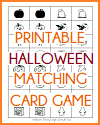 Halloween Memory-Style Matching Card Game