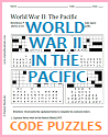 World War II in the Pacific Phrases Puzzle Worksheet