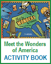 Meet the Wonders of America Coloring and Activity Book