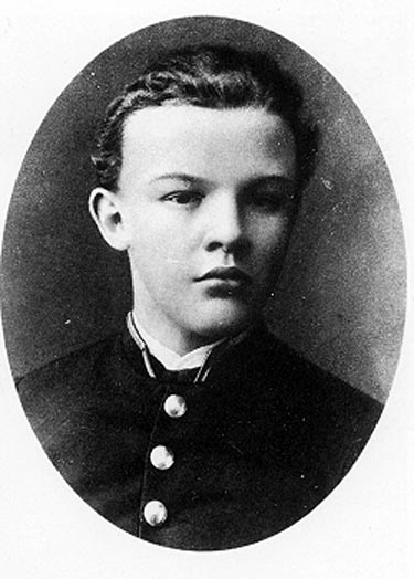 Young Vladimir Ilyich Lenin