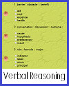 Verbal Reasoning Games and Tests
