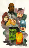 <i>The Avengers</i> Movie Poster by Ken Garduno