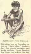Australian fire driller.