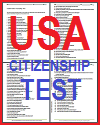 U.S. Citizenship Test - Free Printable (PDF)