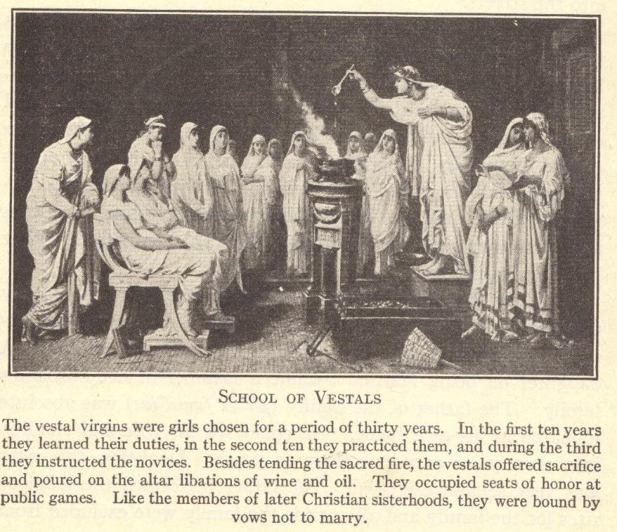 History of the Vestal Virgins of Ancient Rome