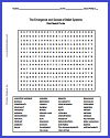 Emergence and Spread of Belief Systems Word Search Puzzle