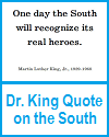 Dr. King Printable Quote on the South