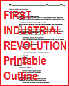 First Industrial Revolution Outline