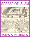 Spread of Islam Maps and Pictures