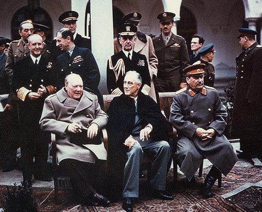 Big Three at the Yalta Conference, 1945