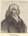 Prime Minister Charles Maurice de Talleyrand of France.