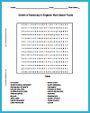 Growth of Democracy in England Word Search