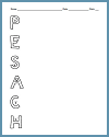 Pesach Acrostic Worksheet