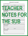 Teacher Notes for the Substitute