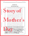 Mother's Day Story Word Search Puzzle
