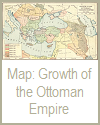 Map of the Growth of the Ottoman Turkish Empire, 1355-1683