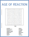 Age of Reaction Word Search Puzzle
