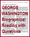 George Washington Biographical Reading with Questions