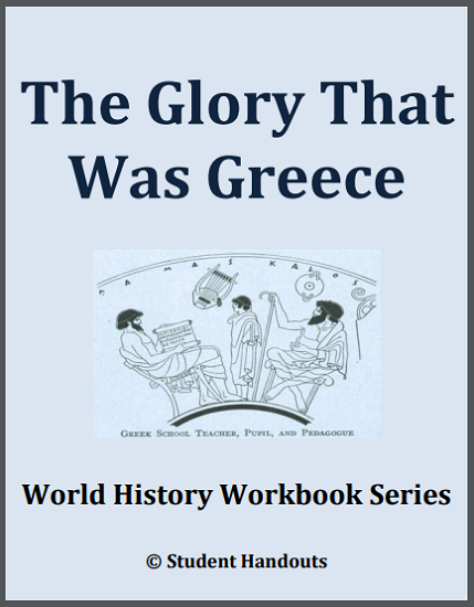 Ancient Greece History Workbook - Free to print (PDF file). 19 pages. For high school students.