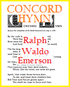 "Concord Hymn" by Ralph Waldo Emerson