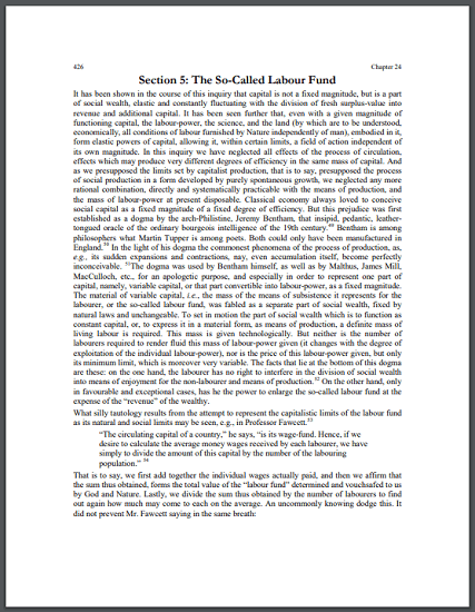 Karl Marx on Jeremy Bentham - Primary source document is free to print (PDF file).