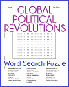 Global Political Revolutions Word Search Puzzle