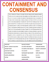 Containment and Consensus Word Search Puzzle