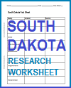 South Dakota Research Worksheet