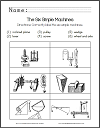 Six Simple Machines Identification Worksheet