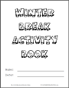 Cover for DIY Winter Break Activity Book