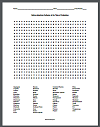 Native-American Cultures in 1492 Word Search