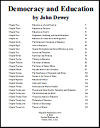 Democracy and Education by John Dewey (1916) eBook