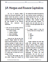 J.P. Morgan and Finance Capitalism Reading with Questions