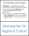 What Was the Old Regime? Brief Video Tutorial