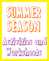 Summer Season Activities and Worksheets