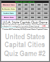 United States Capital Cities Quiz Game #2
