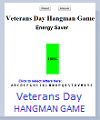 Veterans Day Hangman Game