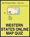 Western States Online Map Quiz