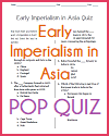 Pop Quiz on Early Imperialism in Asia
