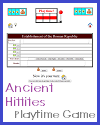 Ancient Hittites Playtime Quiz Game for 2 Players or 2 Teams